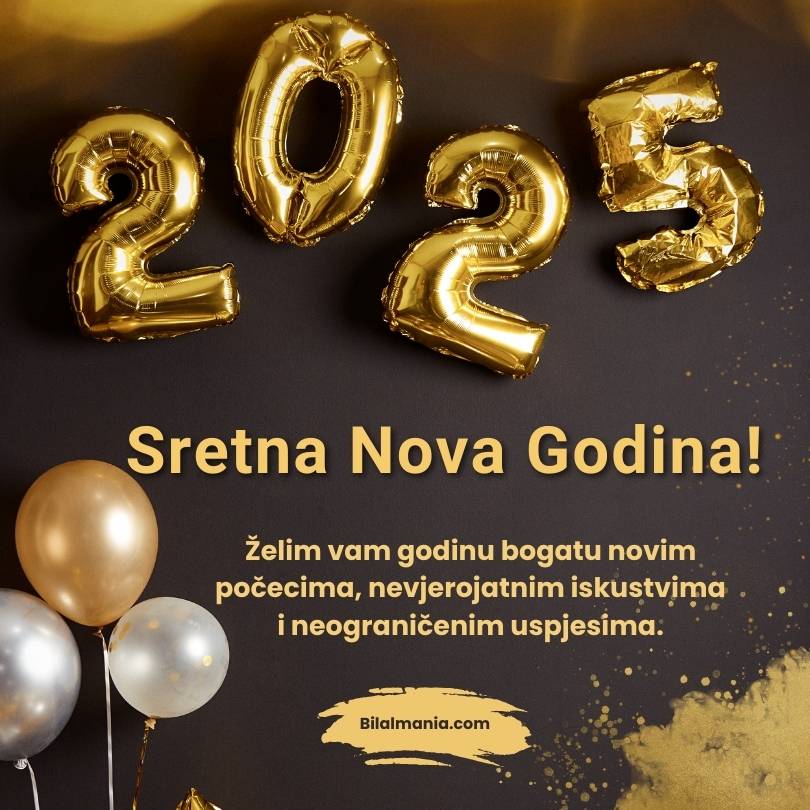 čestitke za novu 2025