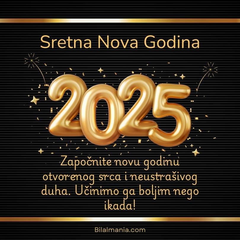 čestitke za novu 2025