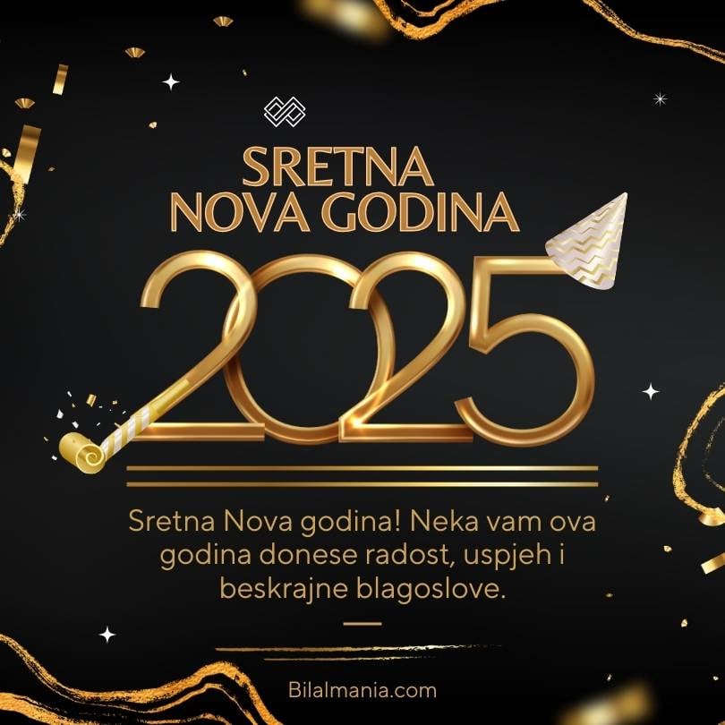 čestitke za novu 2025