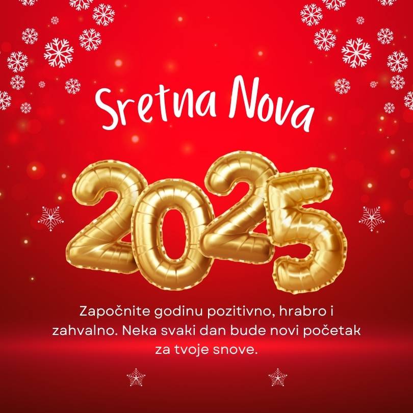 čestitke za novu 2025