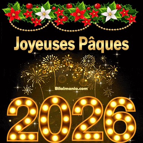 Joyeuses Pâques 2026 Gif