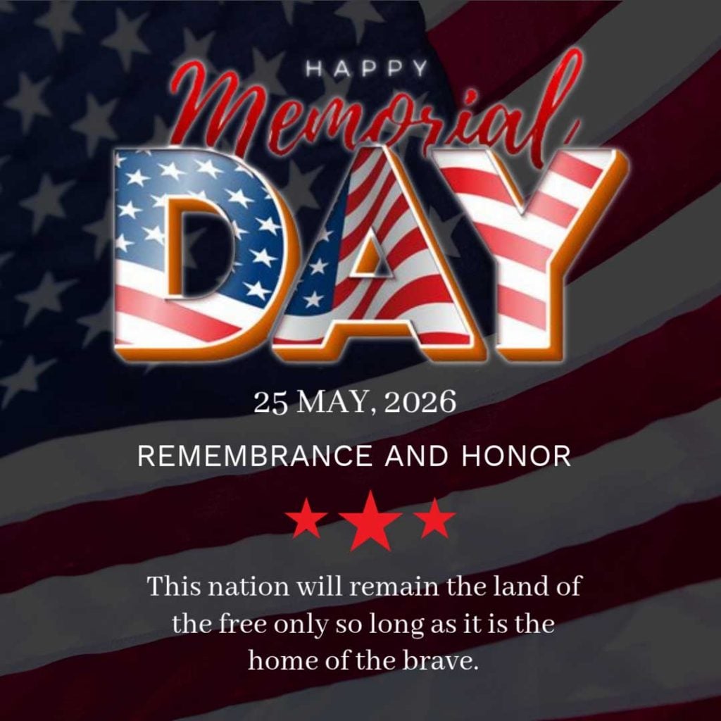 Memorial Day 2026